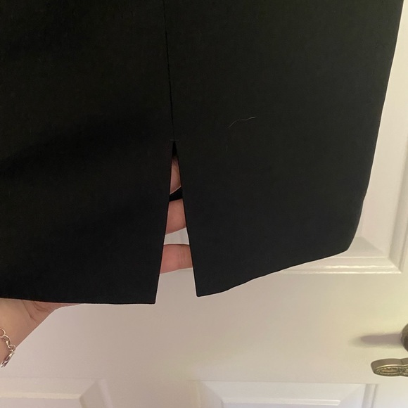 Straight suit skirt with dual slits in front and back! - Picture 6 of 7